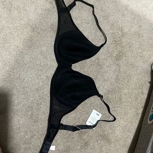 Luvlette/Shein Black Mesh Bra